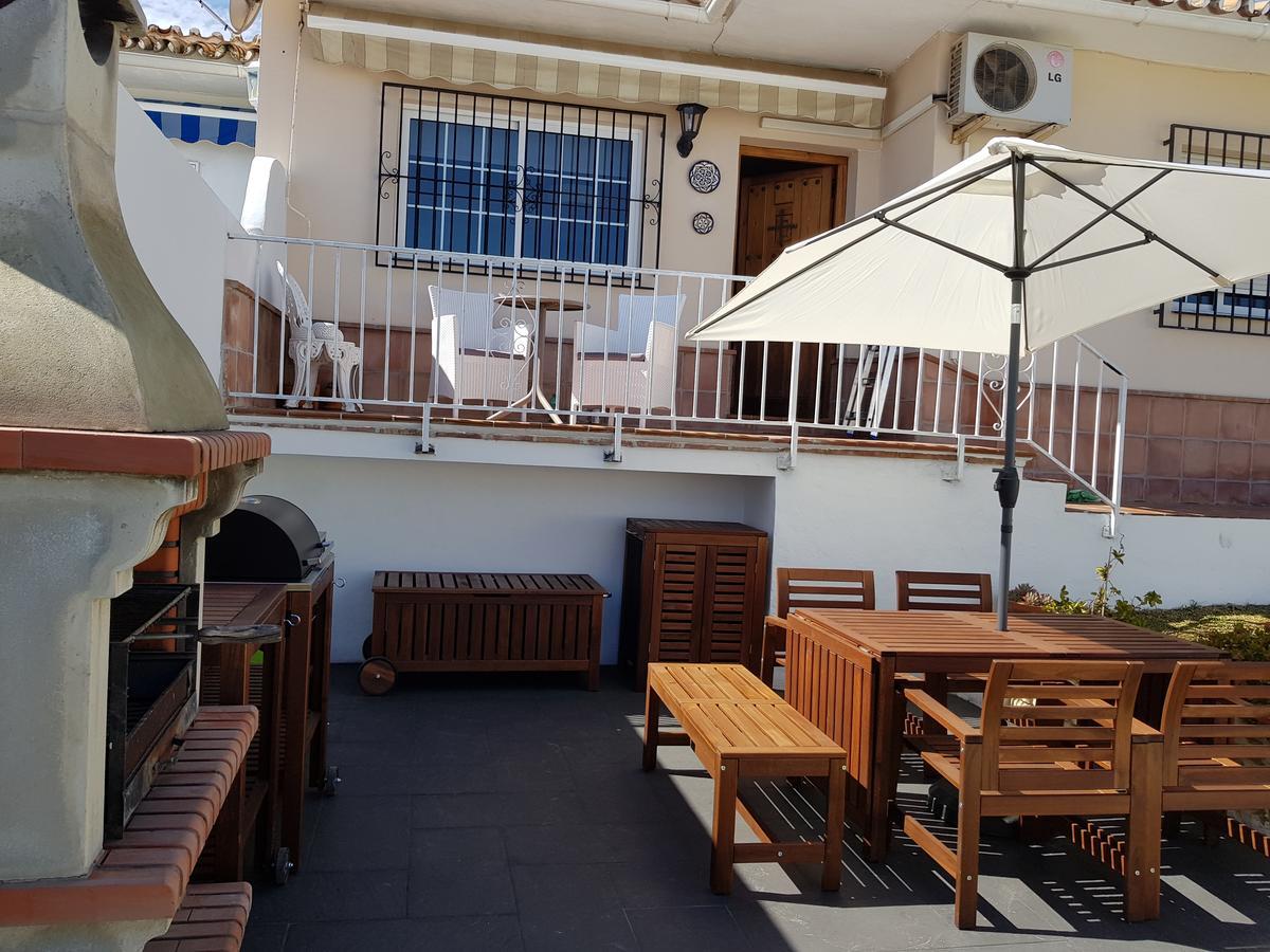 Villa - Zeezicht, Zwembad Nerja Exteriér fotografie